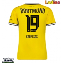 Borussia Dortmund Konstantinos Karetsas #19 Replica Home Shirt Ladies 2026-27 Short Sleeve